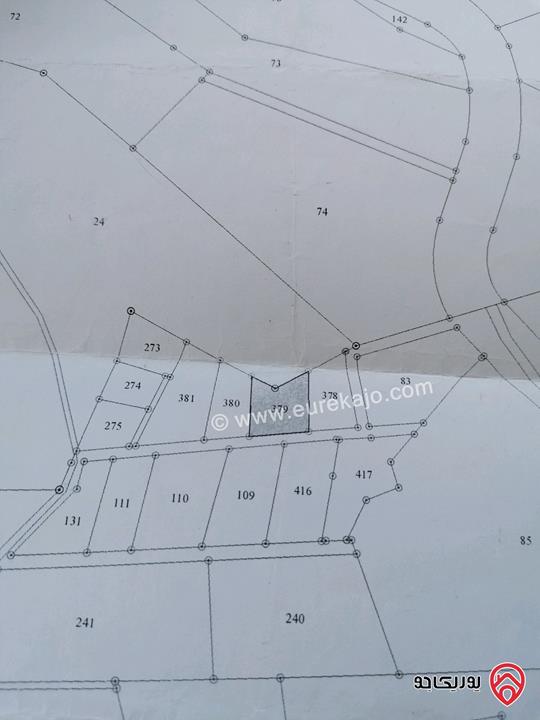 أرض مساحة 1 دونم للبيع في الزرقاء - بيرين حوض ام البيار قرب المنتزه