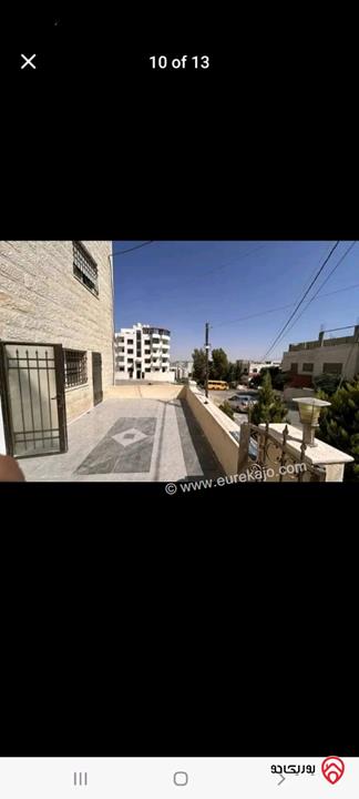 شقة فارغة طابق أرضي مساحة 125م للبيع في عمان - البنيات مع ترس ومدخل خاص 