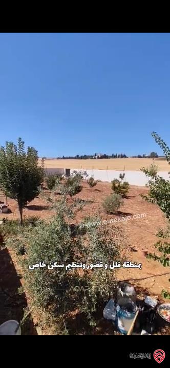 فيلا فاخرة مساحة 1 دونم على أرض 2 دونم للبيع في عمان طريق المطار مقابل ايكيا 