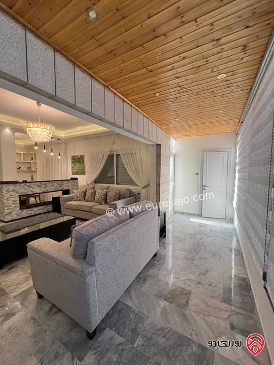 شقة فاخرة مفروشة بالكامل مساحة 370م للايجار في عمان - أم أذينة