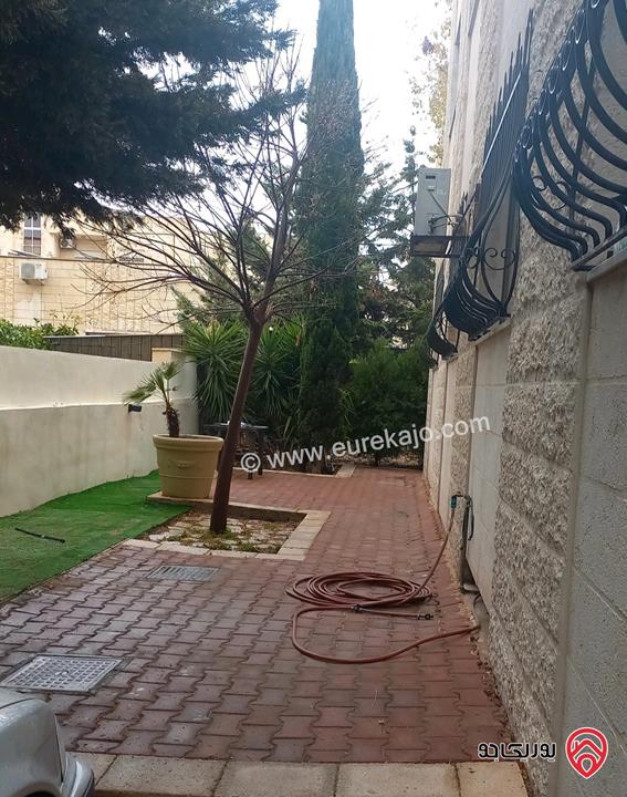 Furnished ground apartment 160 sqm for rent in Amman - Alrabiyeh