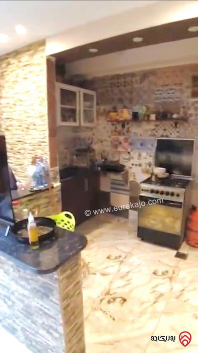 شقة شبه ارضية مساحة 140م داخلي و 120م خارجي للبيع في عمان - ضاحية الاقصى 