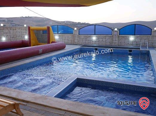 مزرعة مساحة الأرض 4000م والبناء 100م للبيع في الزرقاء - بيرين	