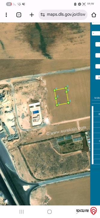 أرض مساحة 1250م للبيع في عمان - الجيزه