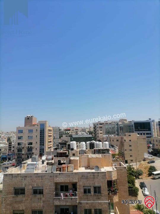 شقة مميزة للبيع في عمان - خلدا طابق ثالث مع روف دوبلكس 150م تشطيب سوبر ديلوكس لم تسكن