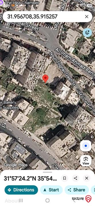 أرض مساحة 1 دونم و 392م للبيع في عمان - اللويبدة