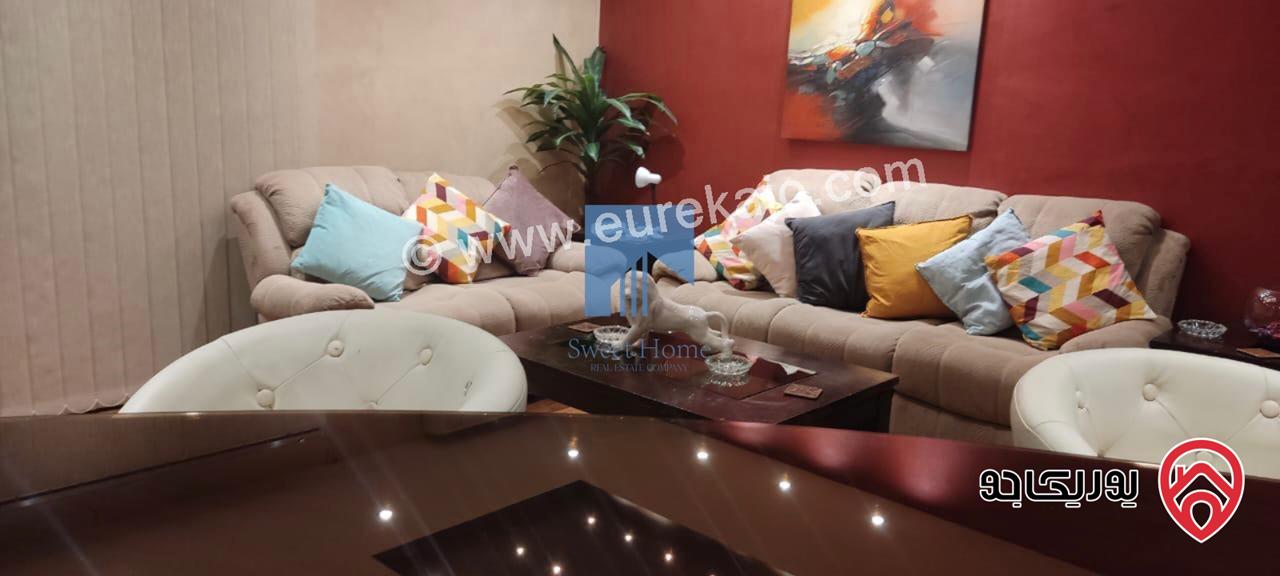 شقة فاخرة طابق اول 100م تشطيب سوبر ديلوكس بسعر مغري للبيع في عمان - الدوار السابع 