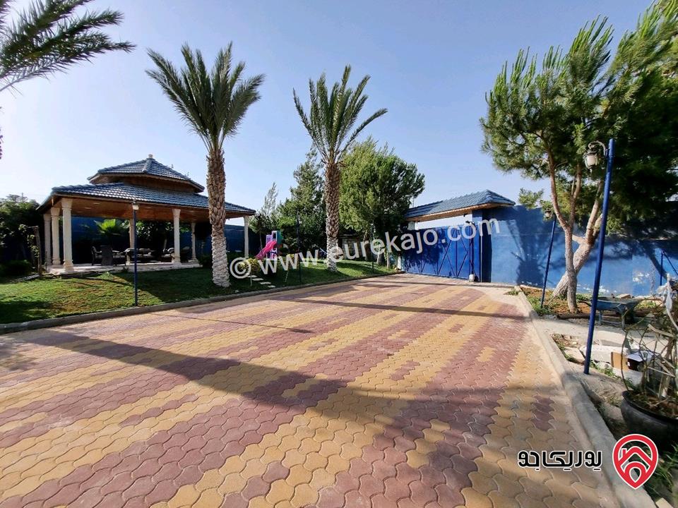 مزرعة مميزة مساحة البناء 500م على أرض 5 دونم للبيع في عمان - حسبان