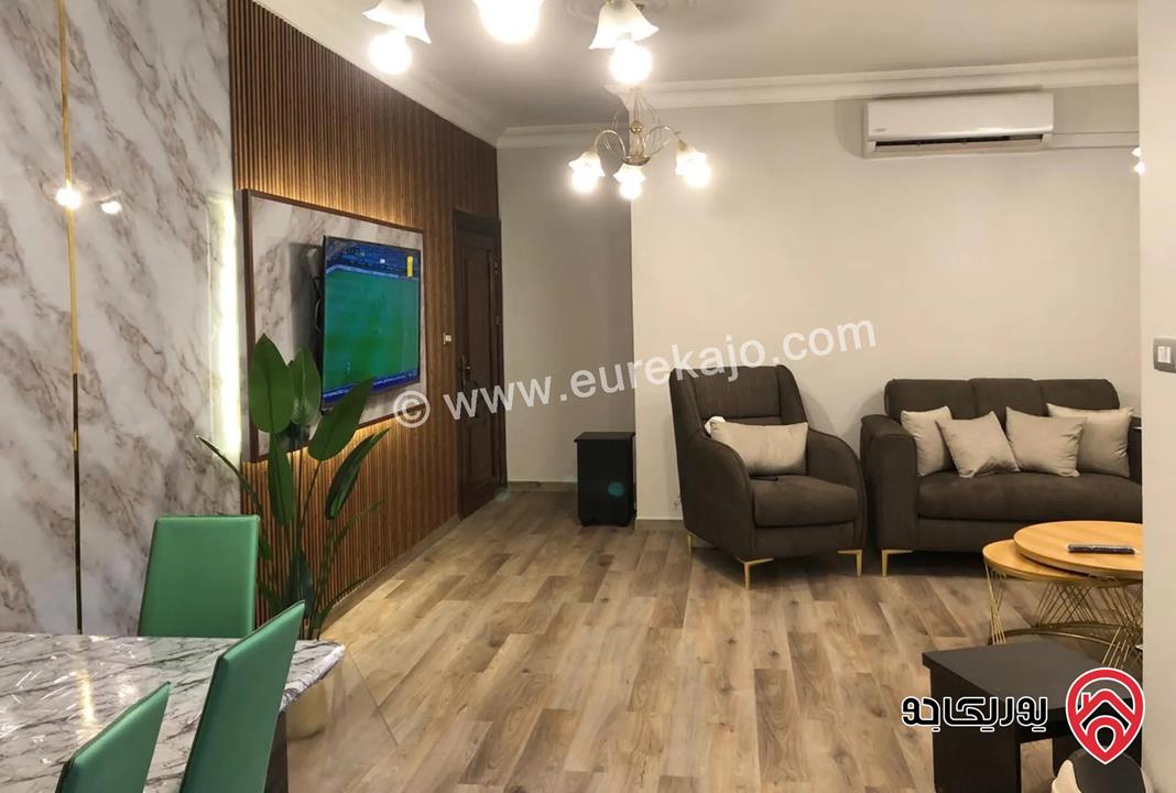 شقة مفروشة طابق اول مساحة 105م للايجار في عمان - عبدون 