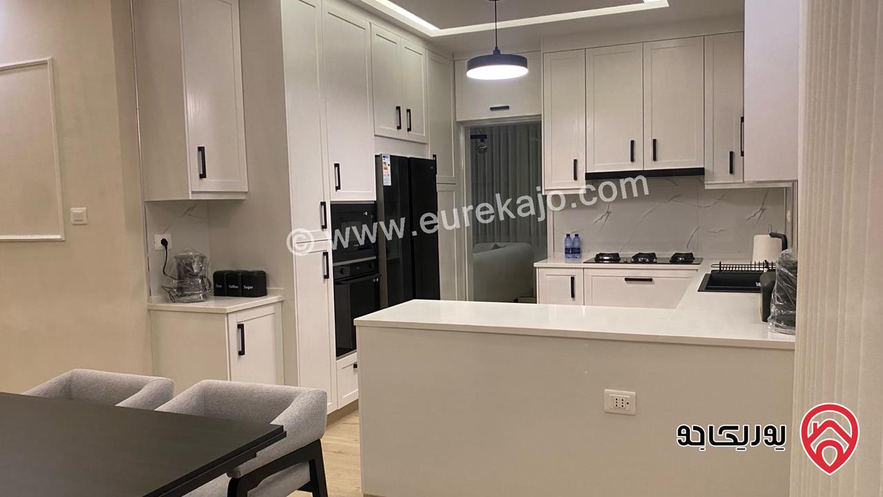 Furnished apartment for rent, 150 square meters, in Amman - Daheyat Al Ameer Rashed Near the Royal Automobile Club