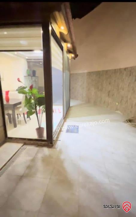 شقة شبه ارضية مساحة 140م مع حديقة خارجية 140م ومدخل خاص للبيع في عمان - ربوة عبدون قريبة من مكافحة المخدرات