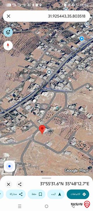 أرض مساحة 750م للبيع في عمان - ابو السوس 