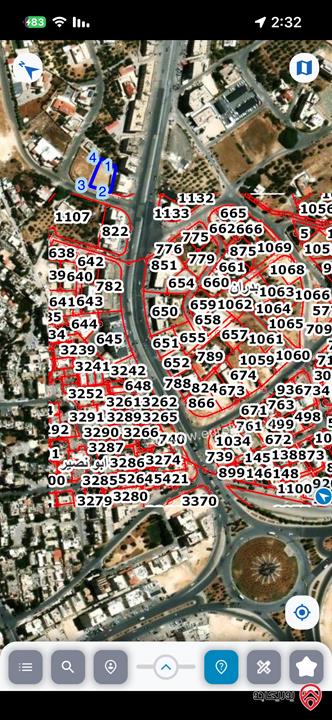 قطعة ارض مميزة مساحة 888م للبيع في عمان - شفابدران طاب كراع
