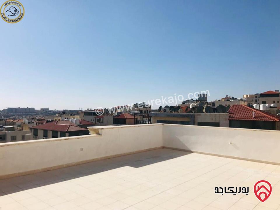 شقة فاخرة للبيع في عمان - خلدا - العوجانية قرب الهمشري طابق ثالث 200م مع روف دوبلكس 140م لم تسكن