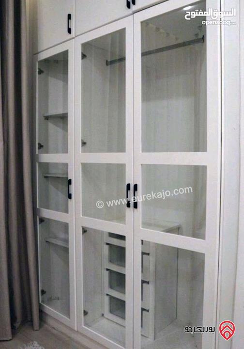 شقة مفروشة طابق ثالث مع روف مساحة 219م للايجار في عمان - الجبيهة
