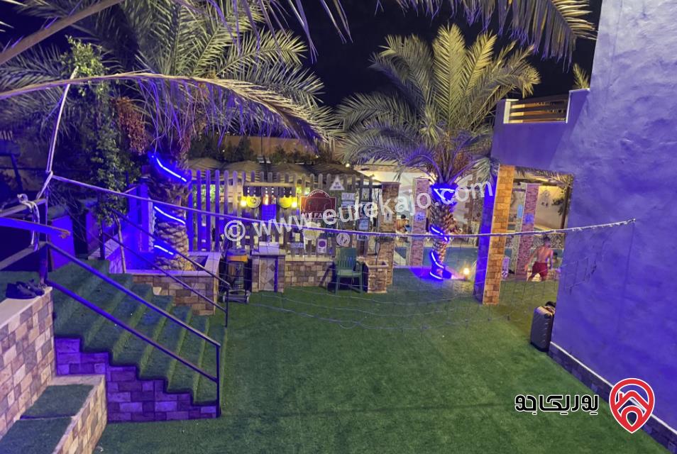 مزرعة - شاليه The Farm chalet للايجار اليومي في البحر الميت - جوفة الكفرين