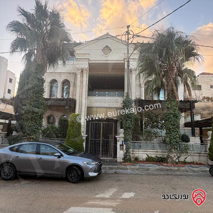 فيلا فاخرة مساحة 840م على ارض 511م للبيع في عمان - الجبيهة