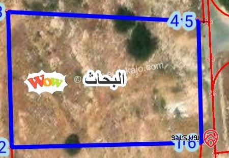 قطعة أرض مساحة 4 دونم و 339م للبيع في عمان - البحات الرجاحه