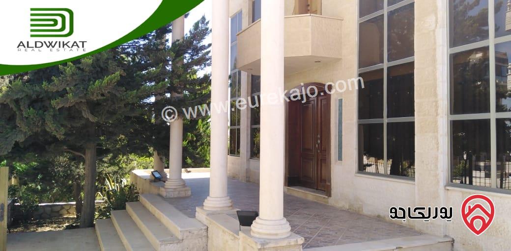 فيلا مستقلة مساحة الارض 790 م مساحة البناء 500 م للبيع في عمان - شفا بدران