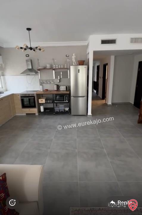 شقة تصميم حديث مريحة مساحة 95م طابق ثاني للإيجار مفروشة في عمان - جبل عمان قرب الدوار الرابع