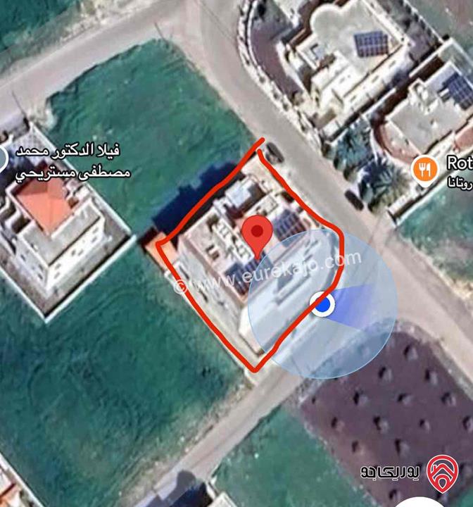 شقة مساحة 210م طابق أول للايجار في اربد - قرب حدائق الملك عبدلله 