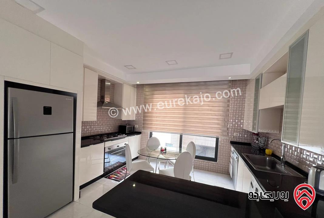 شقة مفروشة أرضية مساحة 106م للايجار في عمان - عبدون 