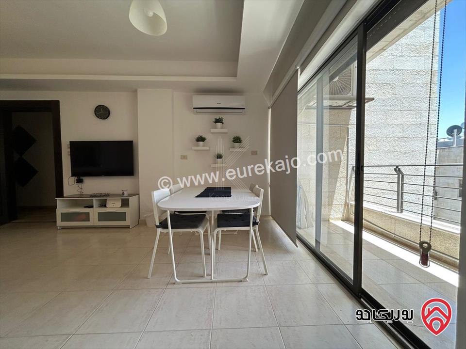 شقة مفروشة مساحة 110م طابق ثالث للايجار في عمان - الدوار السابع