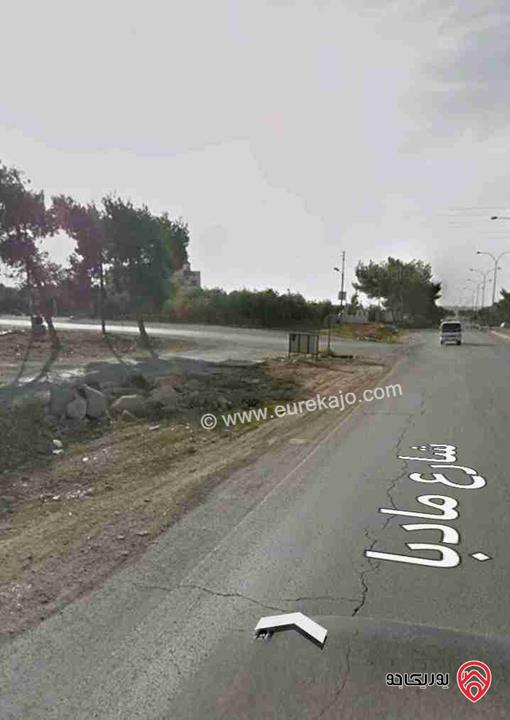 قطعة ارض مساحة 953م للبيع على شارع مادبا الرئيسي