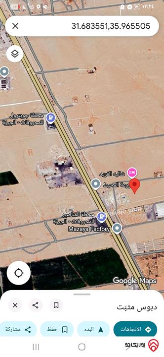 أرض مساحة 1250م للبيع في عمان - الجيزه