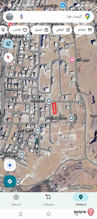 أرض مساحة 765متر للبيع في عمان - ابو السوس حوض الذراع تصلح لاسكان