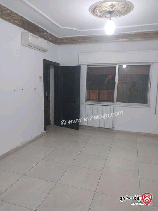 شقة فارغة طابق ارضي مساحة 100م للإيجار في عمان - ام أذينة 