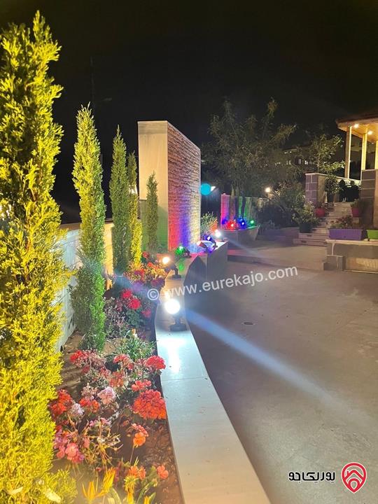 فيلا مساحة 700م على أرض 1 دونم مفروشة للإيجار في عمان - الجبيهة