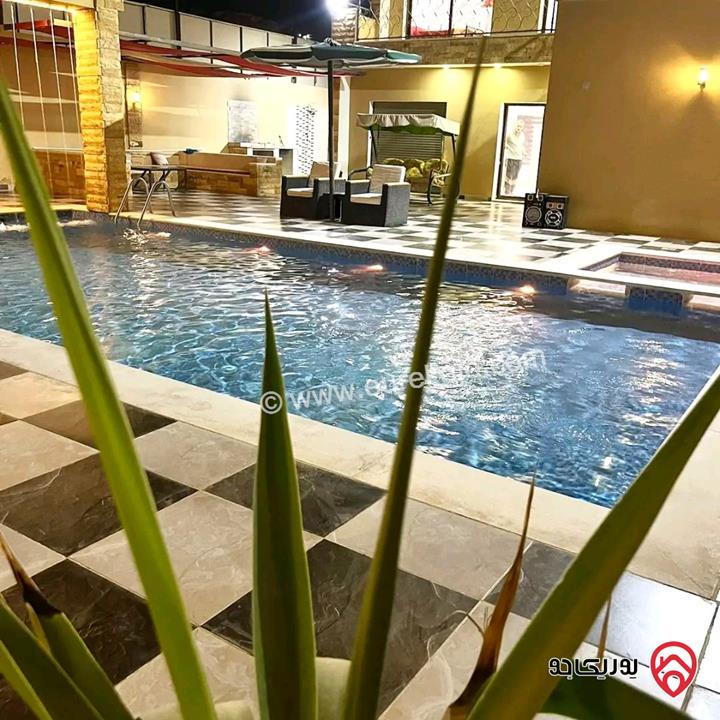 مزرعة مكونة من شاليهات إثنين متلاصقين على أرض 546م للبيع في البحر الميت - جوفة الكفرين