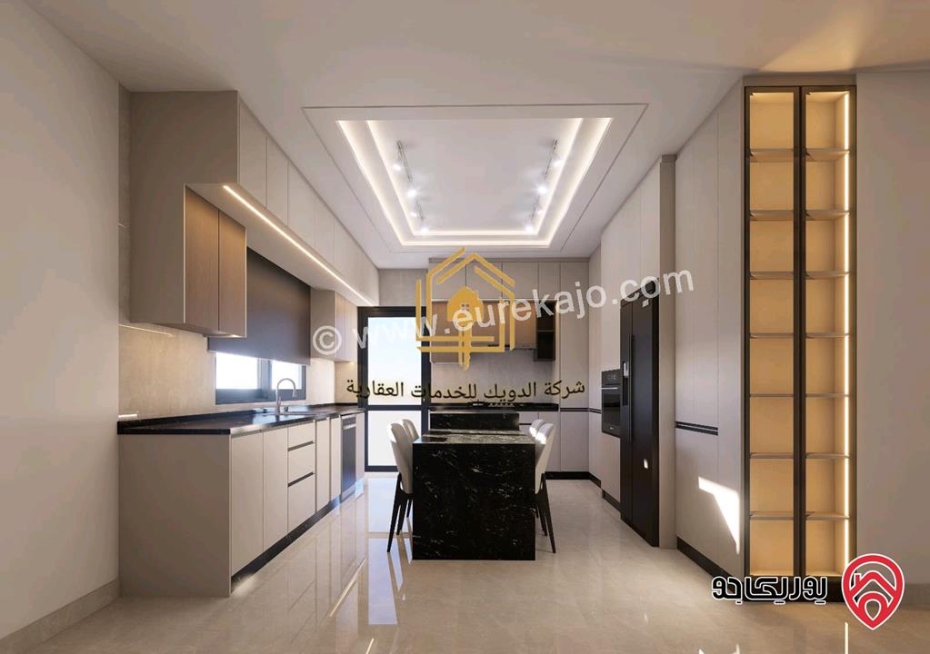 شقة جديدة لم تسكن مساحة 230م داخلي و 250م خارجي للايجار في عمان - الجبيهة 