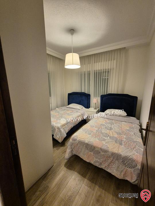شقة سوبر ديلوكس 120م طابق ثاني مفروشة للايجار السنوي في عمان - الجندويل super deluxe furnished apartment for annual rent