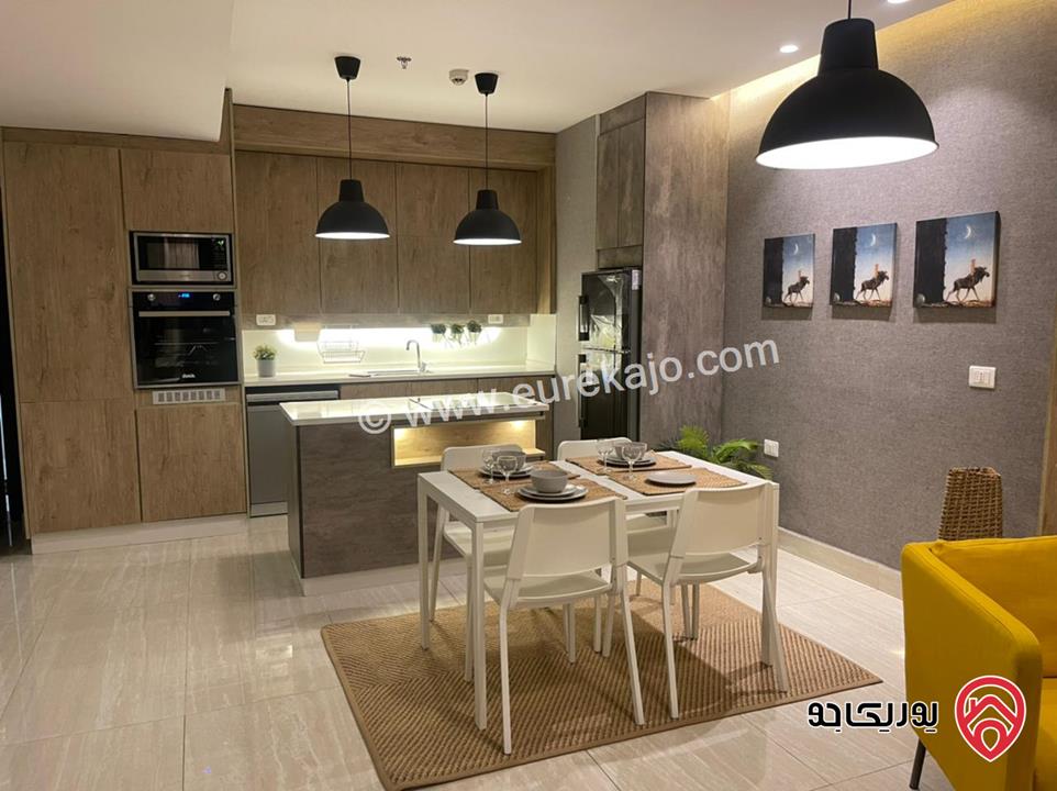 شقة فاخرة مساحة 120م للايجار مفروشة في عمان - عبدون