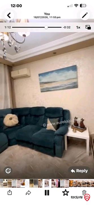 فيلا فاخرة مفروشة مساحة 331م على أرض 217م للبيع في عمان - الجندويل 