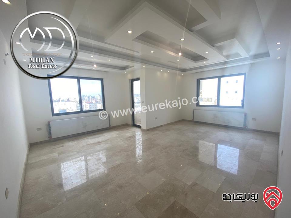 شقق فارغة للايجار في عمان - ضاحية النخيل مساحات 190م تشطيبات و ديكورات سوبر ديلوكس اطلالة جميلة بسعر مميز