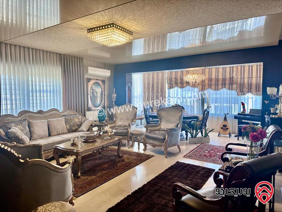 شقة طابق ثالث دوبلكس مساحة 200م للبيع في عمان - حي الصحابة – رجم عميش