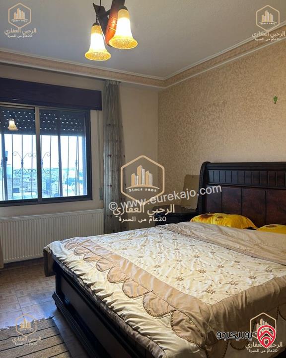 شقة مفروشة مساحة 150م طابق ثالث للايجار في عمان - تلاع العلي 