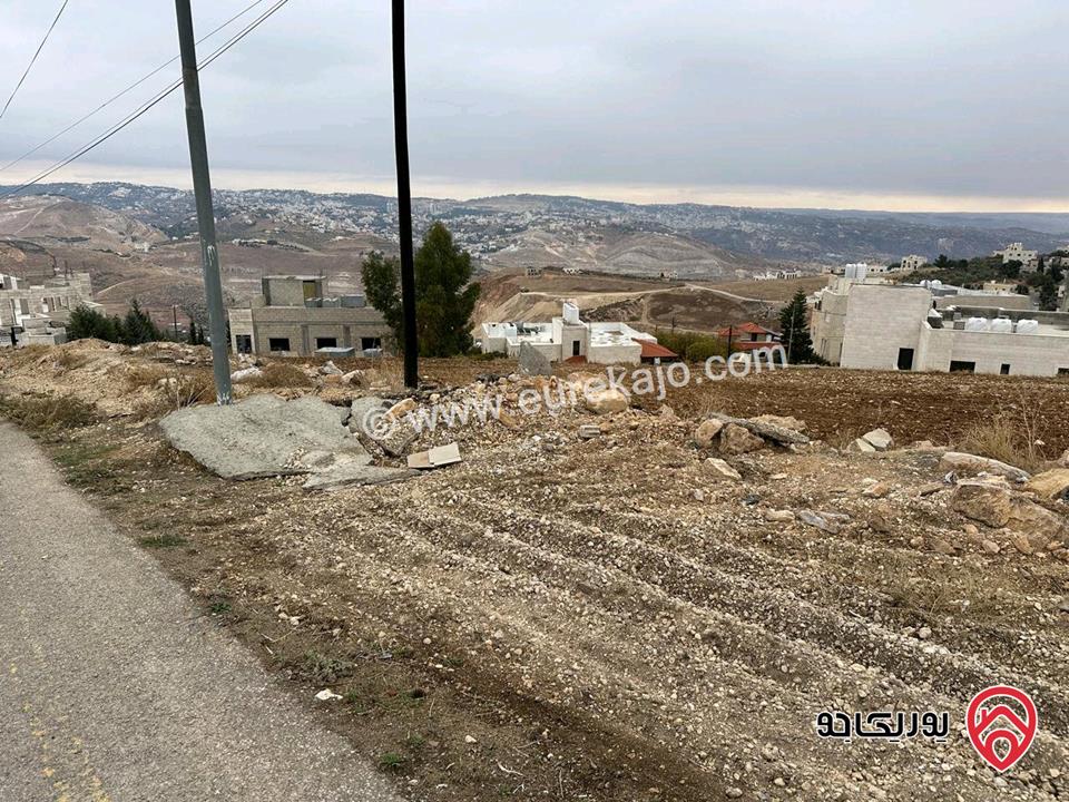 قطعة أرض مفروزة مساحة 750م للبيع في السلط - الجبيهة 