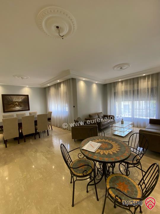 شقة مفروشة طابق اول مساحة 185م للإيجار في عمان - دير غبار