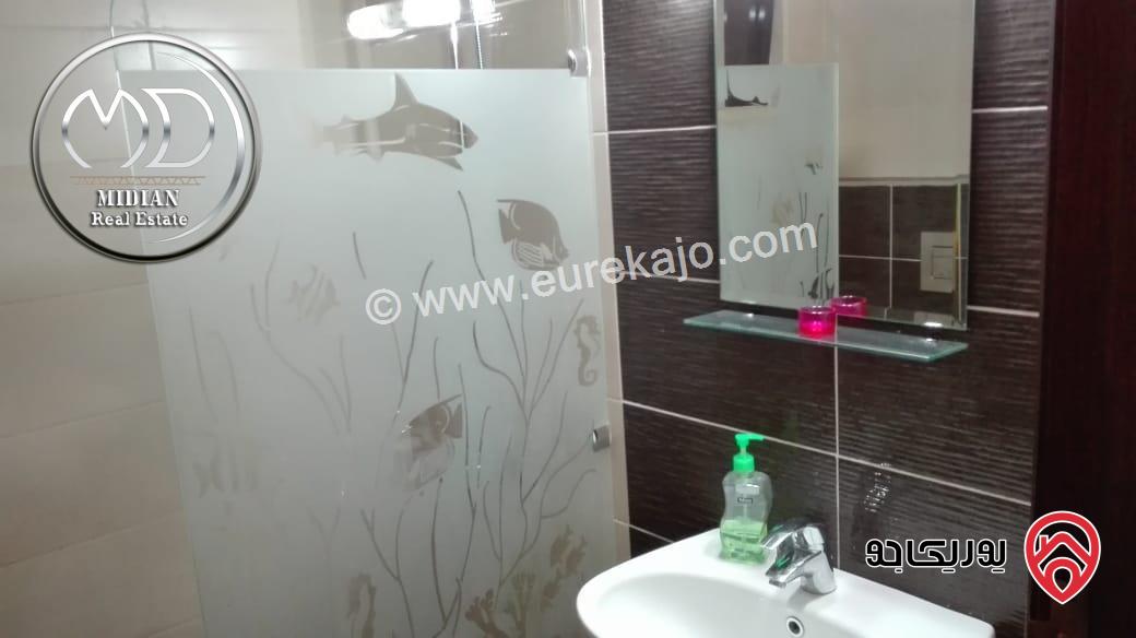 شقة مفروشة طابق ثاني مساحة 90م مع مسبح للبيع في عمان - دير غبار