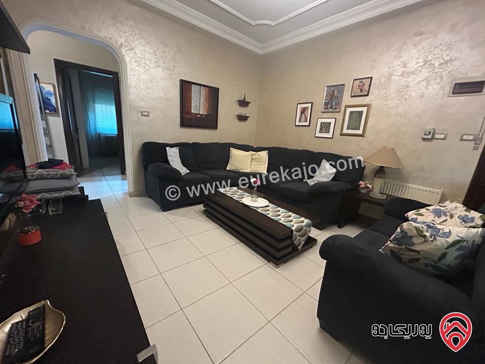شقة مفروشة بالكامل مساحة 140م طابق أول للإيجار السنوي في عمان - ضاحية الرشيد 