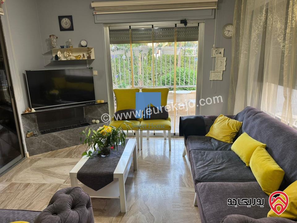 شقة مفروشة فاخرة للبيع في عمان - أم السماق خلف الدر المنثور طابق اول 200م تشطيب سوبر ديلوكس