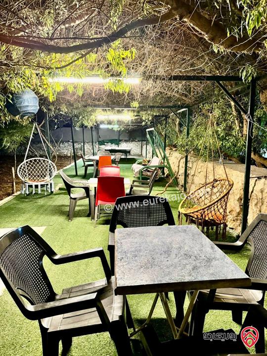 مزرعة مساحة الأرض 11 دونم وبناء مساحة 1200م للبيع في السلط