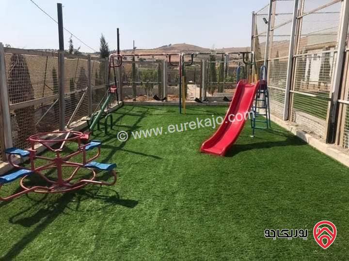 مزرعة مساحة الأرض 3425م والبناء 180م للبيع في جرش - بعد جامعة جرش، منطقة عين النبي * تبعد عن صويلح 40 دقيقة