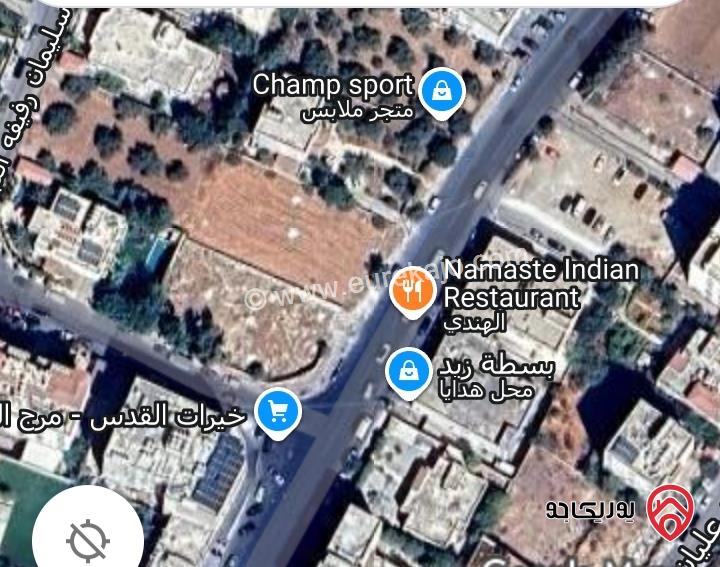 ارض تجاري مساحة 960م للبيع في عمان - مرج الحمام خلف لومينوس 