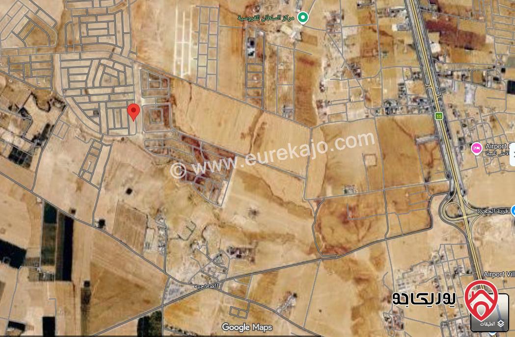 أرض مساحة 500م للبيع من اراضي جنوب عمان - القسطل - حوض عرقوب النعام