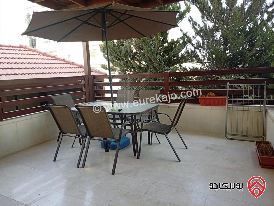 شقة مميزة مساحة 205م داخلي و 100م خارجي للبيع في عمان - ضاحية النخيل